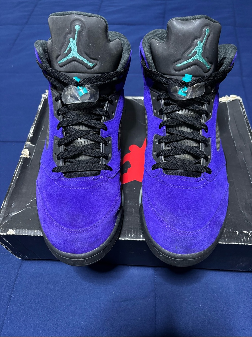 Jordan 5 Retro Alternate Grape 2020 Size 14